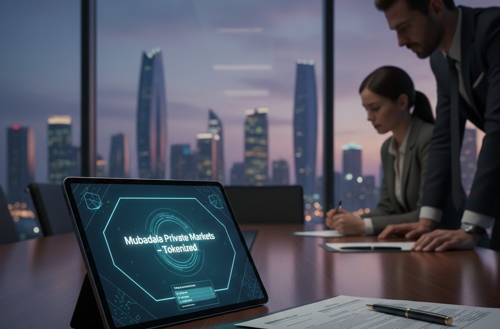 Mubadala & KAIO Push Private Markets Onto Blockchain - General news banner image