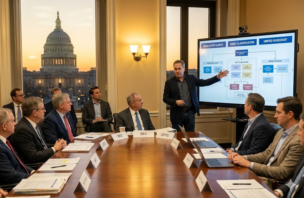 Sacks Proposes CFTC-SEC ‘Crypto Dream Team’ to Reform U.S. Regulation - Bitcoin news banner image