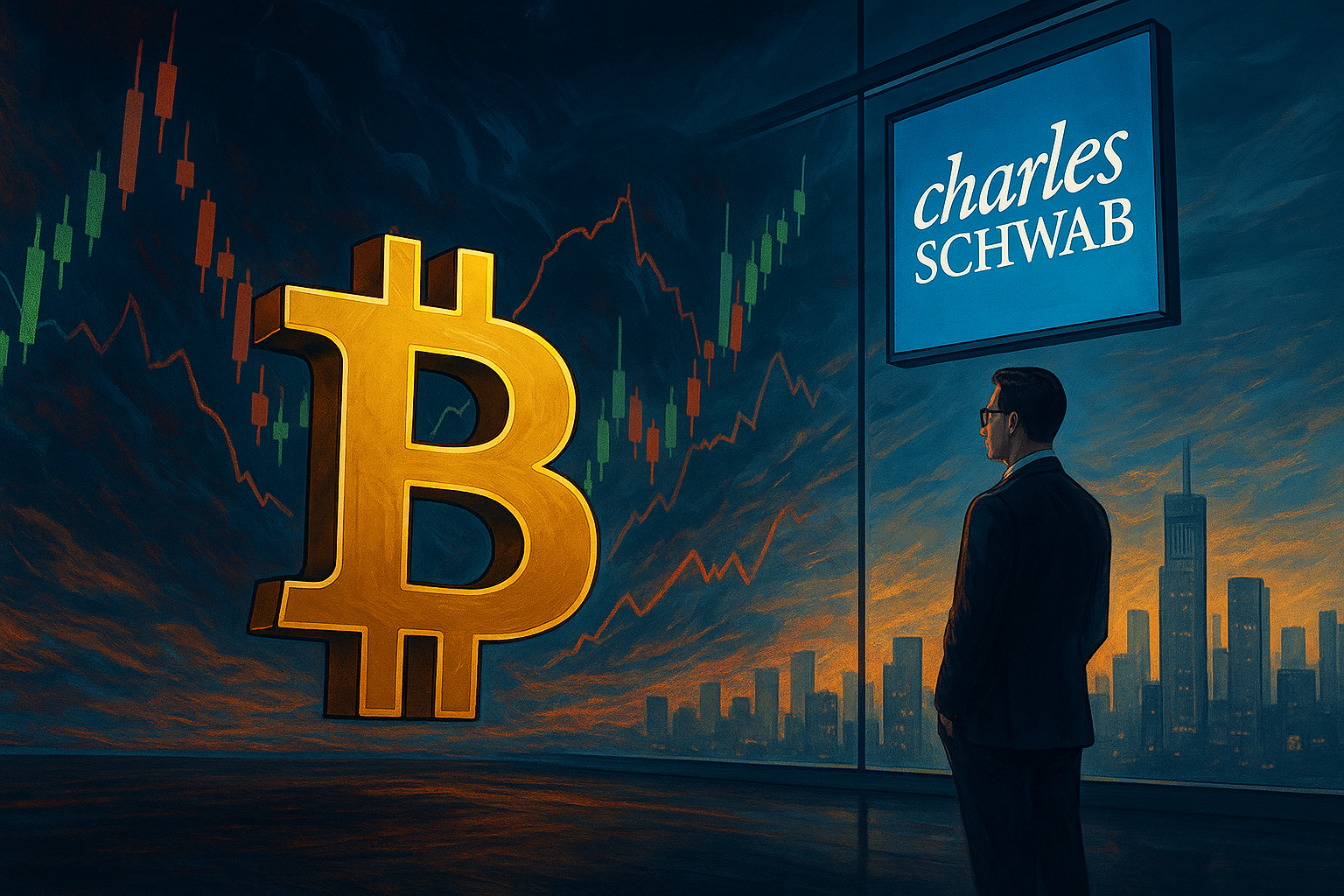 Bitcoin ETFs Lose $1.2 Billion in a Red Week, But Schwab Stays Confident in Long-Term Outlook