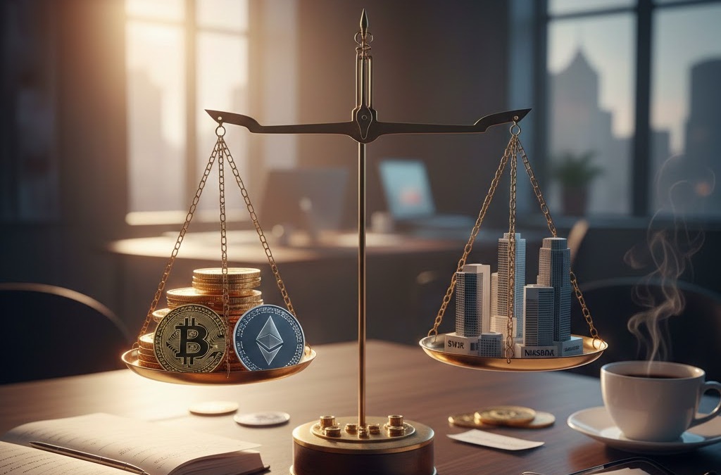 Why Crypto Treasury Stocks Fall Faster Than the Assets They Hold - Bitcoin news banner image